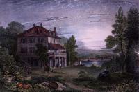 La famosa Vila Diodati, a la vera del Lago Ginebra