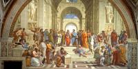 La Escuela de Atenas, por Rafael Sanzio
