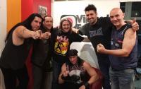 Dave Shankle y Fëanor con Emiliano Obregón y CFR