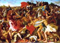 Victoria sobre los Amalecitas, por Nicolas Poussin