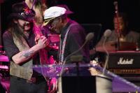 Chuck Berry con Lemmy 